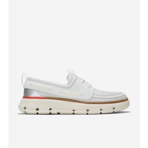 コールハーン Colehaan レディース シューズ 4.ゼログランド レガッタ womens W25924 ブラン/ ポップ/ レッド/ アイボリー