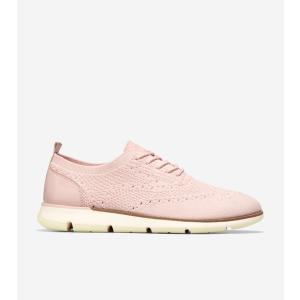 コールハーン Colehaan レディース シューズ オックスフォード 4. ゼログランド スティッチライト オックスフォード womens W27802 ローズ スモーク ニット｜colehaan