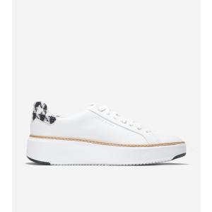 コールハーン Colehaan グランドプロ トップスピン スニーカー womens W29143 オプティック ホワイト/ メタル｜Cole Haan Japan Online Store