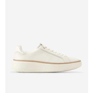 コールハーン Colehaan レディース シューズ スニーカー グランドプロ トップスピン スニーカー womens W30202 アイボリー / パフ / スキャロップ