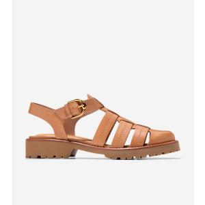 コールハーン Colehaan レディース シューズ サンダル タティアナ フィッシャーマン サンダル womens W32791 ビスケット レザー