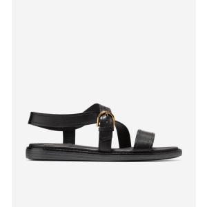 コールハーン Colehaan レディース シューズ サンダル カミ バックル サンダル womens W35566 ブラック レザー