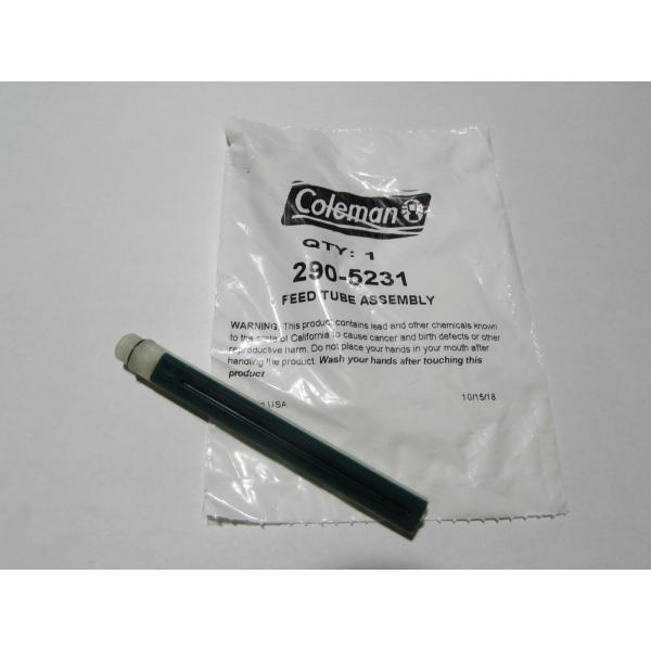 Coleman コールマン 燃料漏れ 燃料吸上げ 不良改善 ガソリン フューエルチューブ バルブコア...