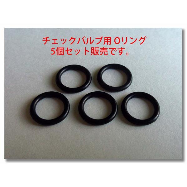 Coleman コールマン ビンテージチェックバルブ用 Oリング 5個セット