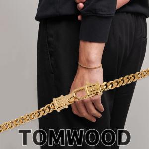 トムウッド TOMWOOD ケーブル ブレスレット アンカー ゴールドカラー TOMWOOD - 【残りわずか】Cable Bracelet(GOLD) | ACRMTSM