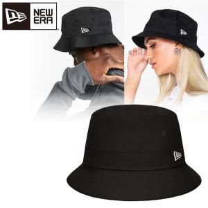 NEW ERA ニューエラ バケット ハット  帽子 メンズ レディース エッセンシャル バケハ ブラック 黒 オシャレ 60137422 ロゴ ESSENTIAL BUCKET