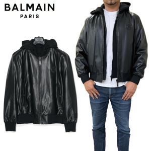 BALMAIN（バルマン） メンズ 8011 ライダース スタッズ ブランド
