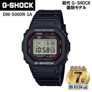 新品★CASIO G-SHOCK DW-5000R-1AJF 国内正規品 G-SHOCK カシオ DW-5000R-1AJF メンズ 腕時計 初号機復刻モデル