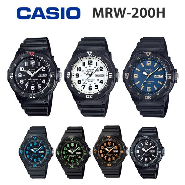 CASIO カシオ チプカシ MRW-200H アナログ プチプラ チープ カシオ 腕時計 スタンダ...