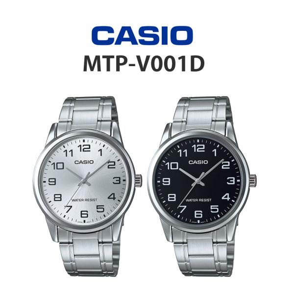 CASIO カシオ チプカシ MTP-V001D チープカシオ スタンダード コレクション 腕時計 ...