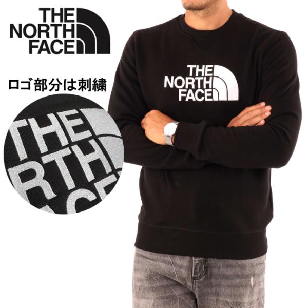 THE NORTH FACE ノースフェイス メンズ トレーナー L  ブラック NF0A4SVR ...