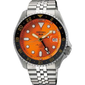 SEIKO(セイコー) SEIKO5 スポーツ SSK005K1 (国内品番：SSK005KC) GMT ムーブメント オレンジ 自動巻き 手巻き SKX Sports Style