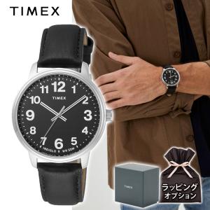 【並行輸入品】TIMEX タイメックス TW2V21400 イージーリーダー クォーツ ブラックダイヤル メンズ 腕時計 太字 ブランド プレゼント