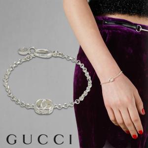 GUCCI グッチ ブレスレット シルバー ダブルG ブランドアクセサリー ジュエリー YBA770756001 770756 J8400 8106 プレゼント