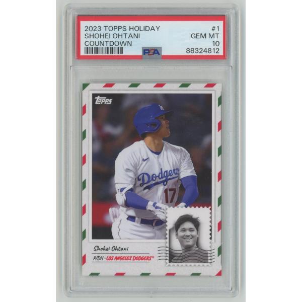 【PSA10 GEM MINT】大谷翔平 2023 Topps Holiday Countdown ...