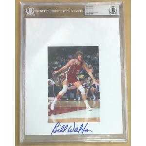 Bill Walton 2020 Leaf Autographed Basketball Beckett Slabbed 8×10 Photo｜coletre