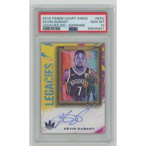 【PSA10 GEM MINT】Kevin Durant 19/20 Panini Court Kings Legacies Signature Sapphire Auto 04/10