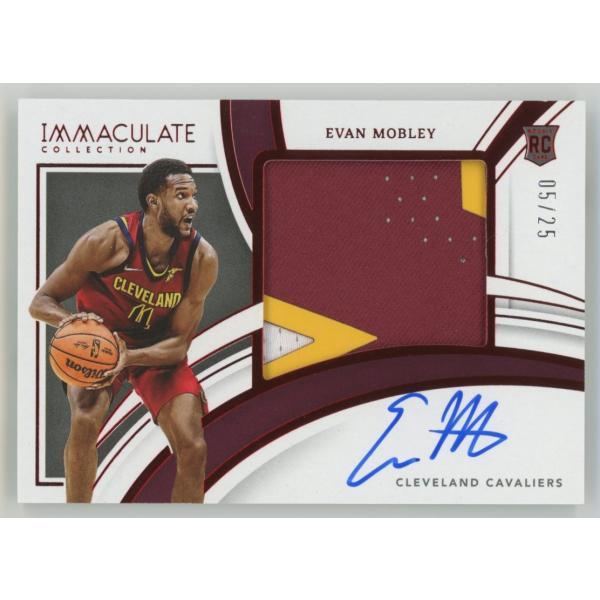 Evan Mobley 21/22 Panini Immaculate Collection Roo...