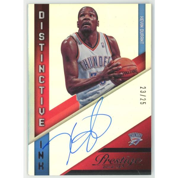Kevin Durant 14/15 Panini Prestige Distinctive Ink...