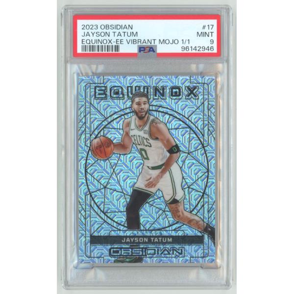 1of1!!【PSA9 MINT】Jayson Tatum 23/24 Panini Obsidia...