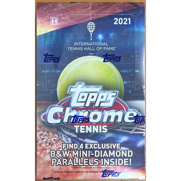 【セール】未開封ボックス 2021 Topps Chrome Tennis Lite Hobby