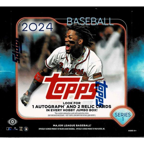 未開封ボックス 2024 Topps Series1 MLB Jumbo Box