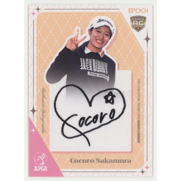 中村心 2025 EPOCH エポック JLPGA 日本女子プロゴルフ協会 Rookies &amp; Wi...