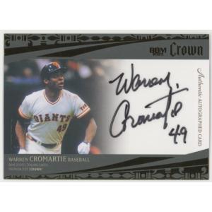 ウォーレン・クロマティ/巨人 2025 BBM CROWN 直筆サインカード 22/39