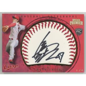 1/4!! 斉藤優汰 2023 EPOCH エポック 広島東洋カープ プレミアエディション Premier Baseball Autograph 直筆サインボールカード RC ルーキー｜coletre