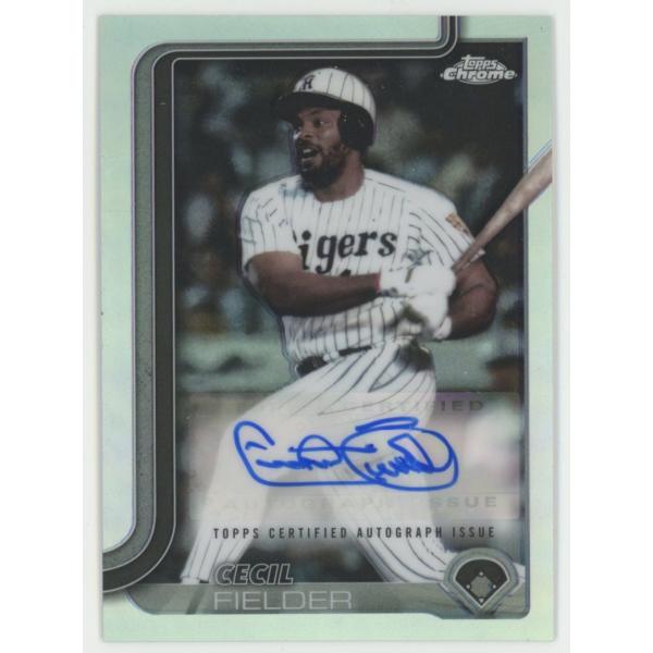 フィルダー/阪神 2025 Topps Chrome NPB 直筆サインカード #AC-CF