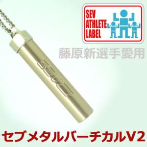 SEV セブメタルバーチカルV2　セブアスリートレーベル マラソン ランナー 愛用 SEVネックレス｜collc