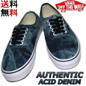 海外モデル VANS　AUTHENTIC ACID DENI BLACK/TRUE WHT[バンズ オーセンティック キャンバス]｜collc