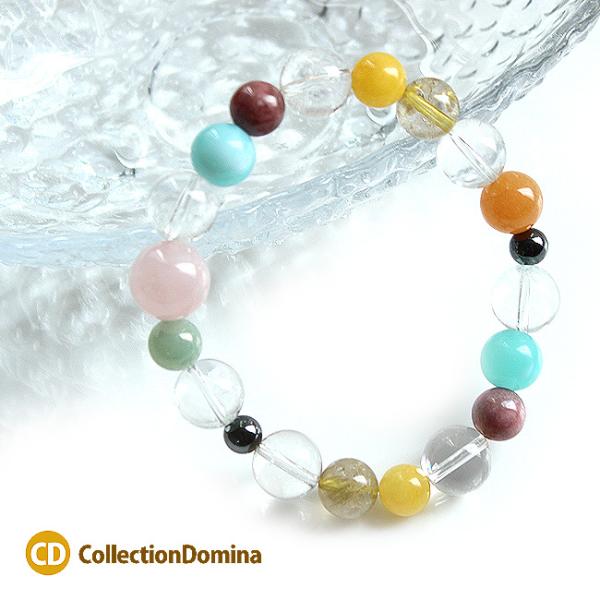 天然石 12mm 10mm 8mm 6mm 7色 ブレスレット レディース アクセサリー 大人 ハン...