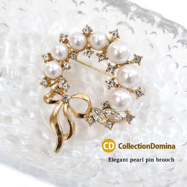 ブローチ 卒業式 おしゃれ パール フォーマル セレモニー 卒園式 入園式 人気 スーツ 結婚式 ブ...