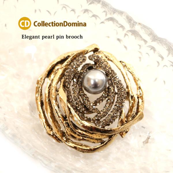 ブローチ 卒業式 おしゃれ パール フォーマル セレモニー 卒園式 入園式 人気 スーツ 結婚式 ブ...