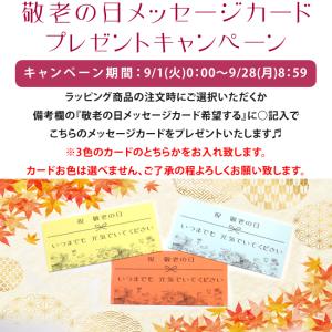 敬老の日!簡易ラッピング無料 袋入り簡易ラッピ...の詳細画像2