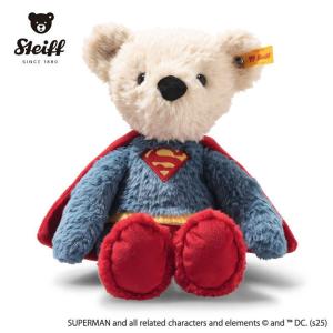 Steiff シュタイフ テディベア ぬいぐるみ Steiff（シュタイフ） スーパーマン テディベア 29cm EAN114229