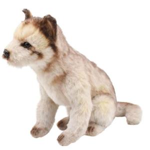 HANSA 5467 オオカミ （仔）52 STANDING WOLF PUP 狼 ぬいぐるみ