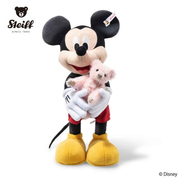 【シュタイフ正規販売店】 Steiff シュタイフ 日本限定 ミッキーマウスとテディベア桜 内祝い ...