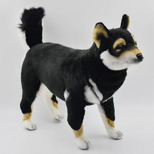 くろやなぎだるま もちふわクッションSS ダルマ 黒柴犬 ぬいぐるみ