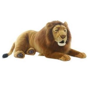 ✨ハンサライオンぬいぐるみセット ハンサ【HANSA】ぬいぐるみ オスライオン120cm オーストラリア