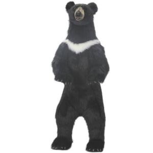 ハンサ 【HANSA】 ぬいぐるみ 黒クマ158cm ツキノワグマ