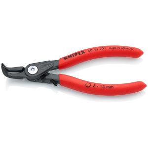 KNIPEX クニペックス 穴用精密スナップリングプライヤー曲ストッハ 4841-J01｜collectas