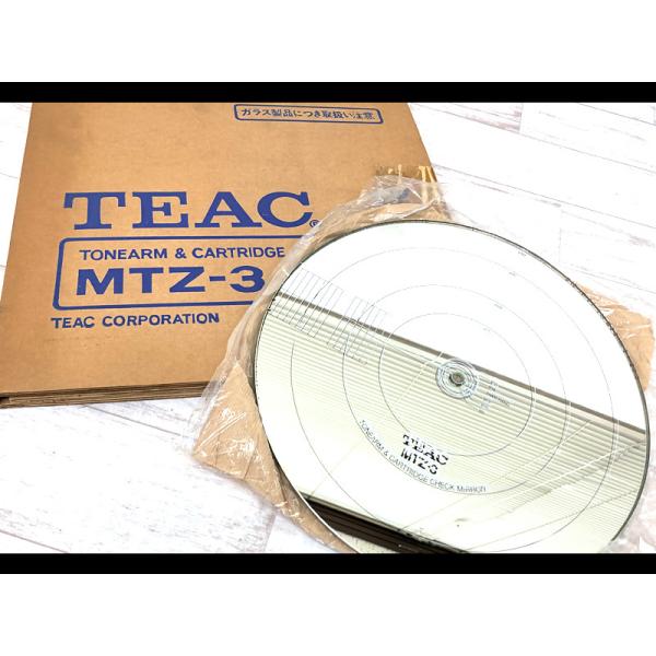 3R1650●TEAC MTZ-3 トーンアーム＆カートリッジ チェックミラー 元箱付 ティアック●...