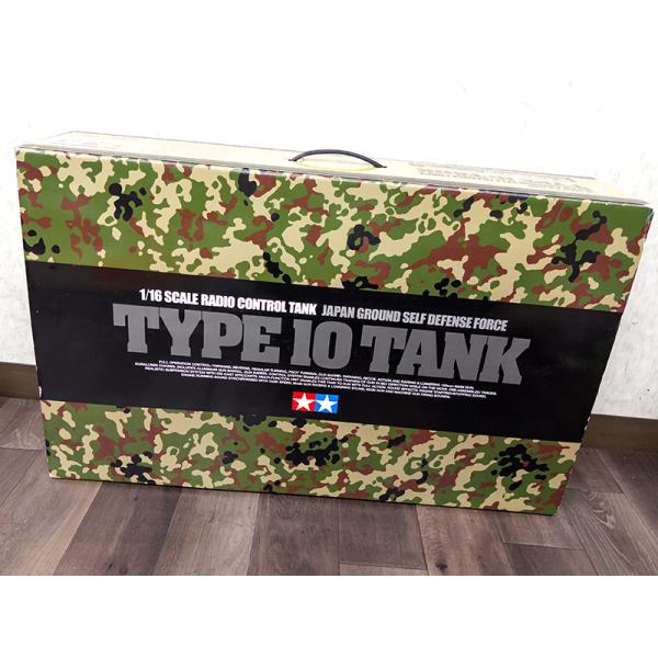 3R6139▲未組み立て▲タミヤ 1/16 RC 陸上自衛隊 10式戦車 フルオペレーション(プロポ...