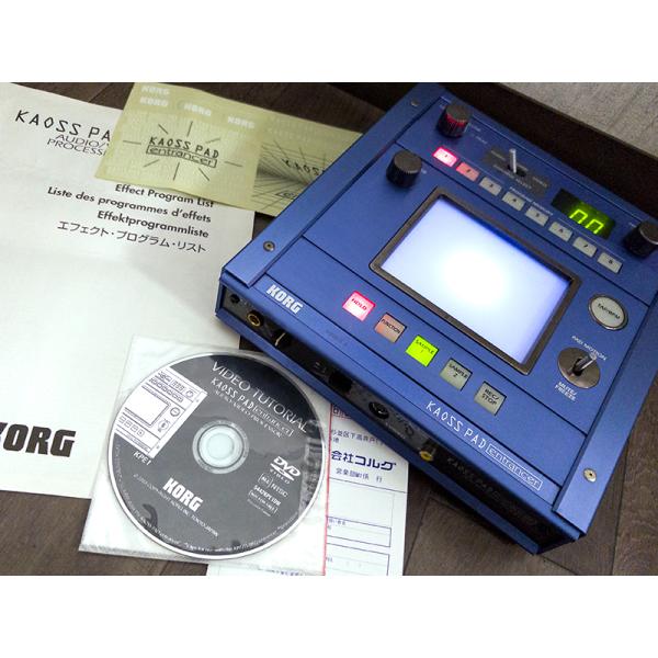 3R6668▲希少 KORG KAOSS PAD Entrancer KPE1 オーディオ・ビデオプ...