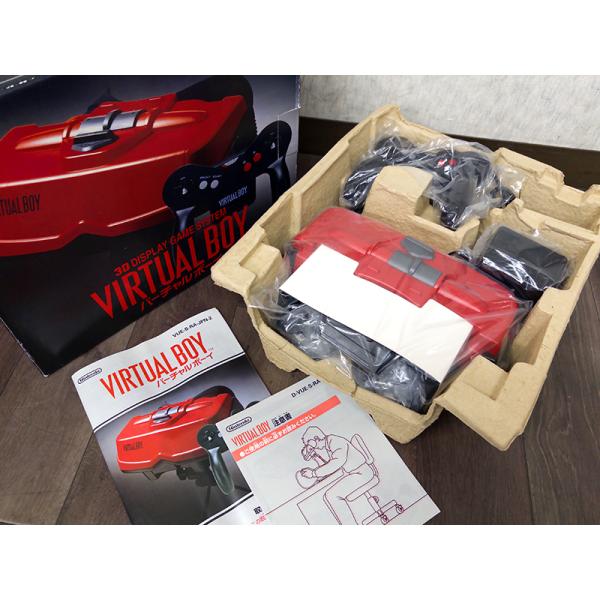 3R6766▲未使用品▲任天堂 バーチャルボーイ Nintendo VUE-S-RA Virtual...