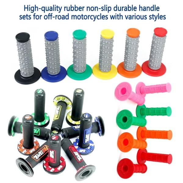 MX用ゲルライクグリップ 7/8インチハンドルバー用 ライトブルー バイク・モトクロス・スーパーモト...