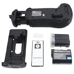 DSTE Replacement for Pro IR Remote MB-D12 Vertical Battery Grip + 2X EN-EL15 Compatible Nikon D800 D810 D800E D800S D810A SLR Digital Camer 並行輸入品