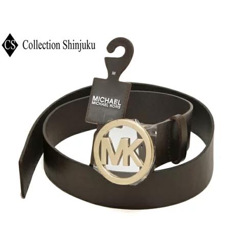新品　ＭＩＣＨＡＥＬ　ＫＯＲＳ　マイケルコース　レディース　ロゴバックル　Ｍサイズ　ブラウン 553...